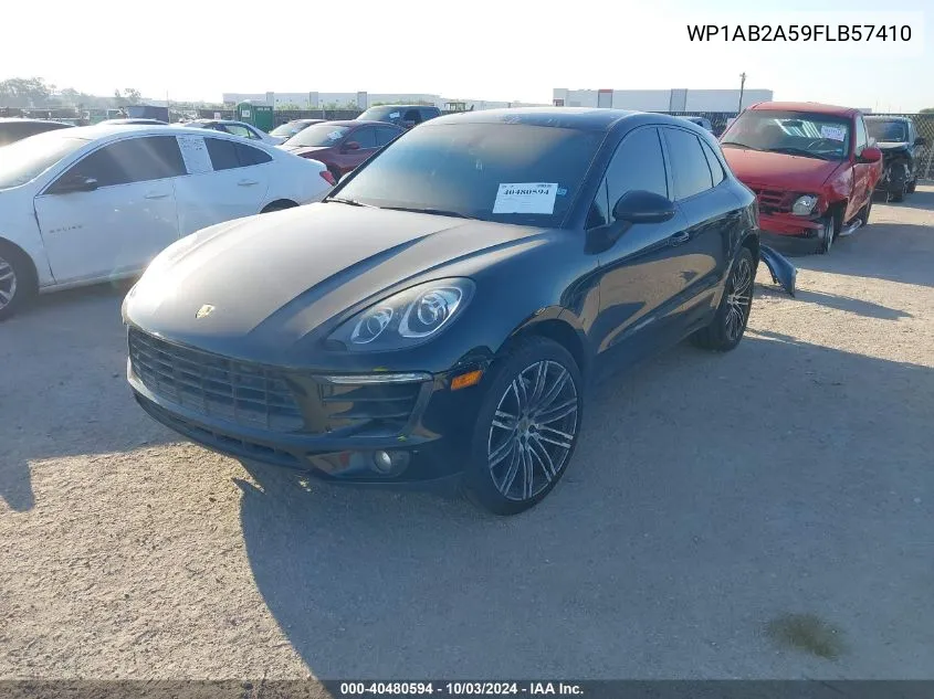 WP1AB2A59FLB57410 2015 Porsche Macan S