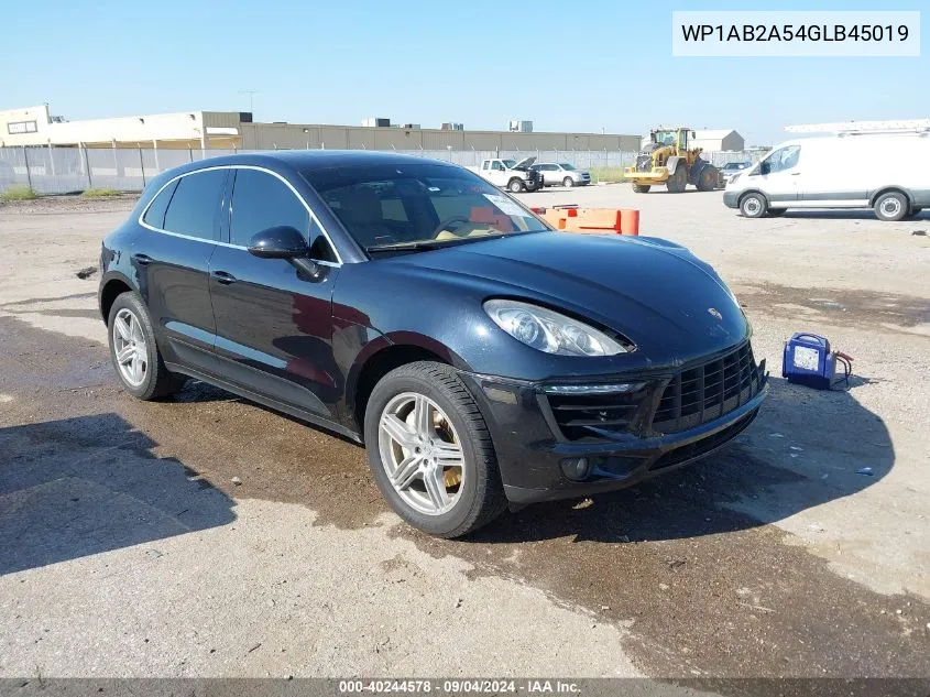 WP1AB2A54GLB45019 2016 Porsche Macan S