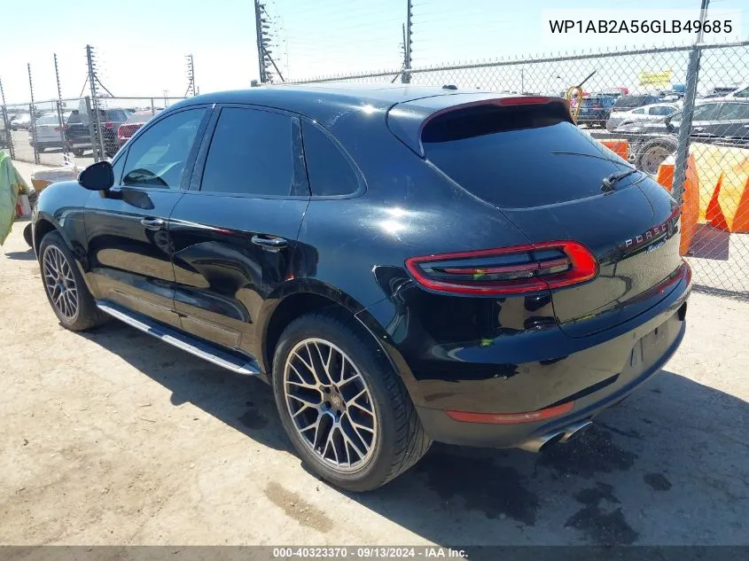 WP1AB2A56GLB49685 2016 Porsche Macan S