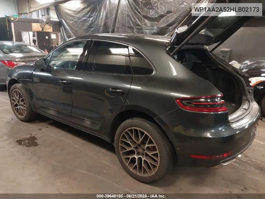 WP1AA2A52HLB02173 2017 Porsche Macan