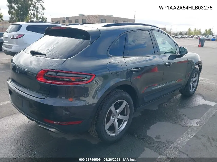 2017 Porsche Macan VIN: WP1AA2A54HLB03275 Lot: 39746509