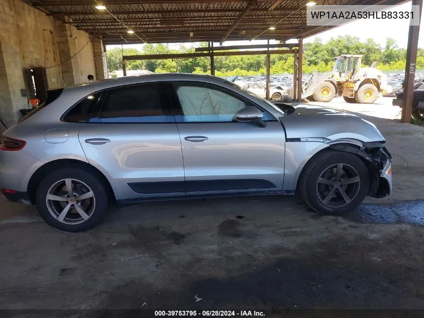 WP1AA2A53HLB83331 2017 Porsche Macan