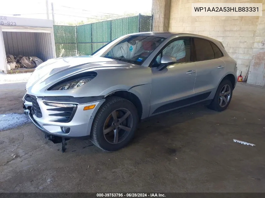 WP1AA2A53HLB83331 2017 Porsche Macan