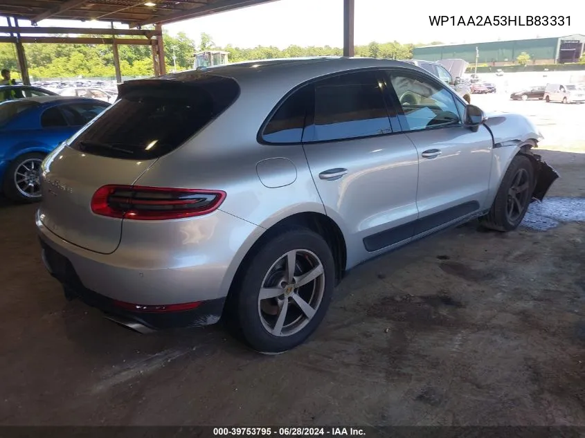 WP1AA2A53HLB83331 2017 Porsche Macan