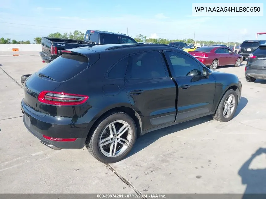 WP1AA2A54HLB80650 2017 Porsche Macan