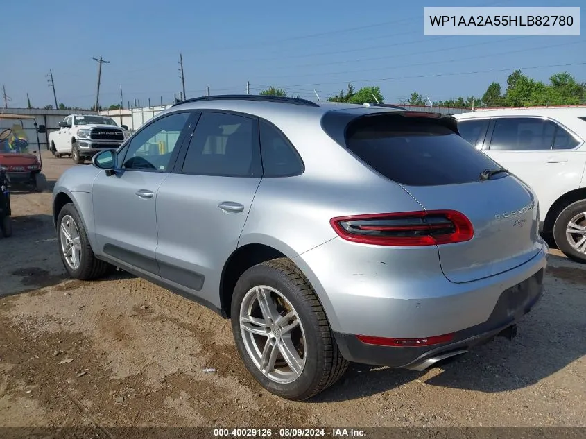 2017 Porsche Macan VIN: WP1AA2A55HLB82780 Lot: 40029126