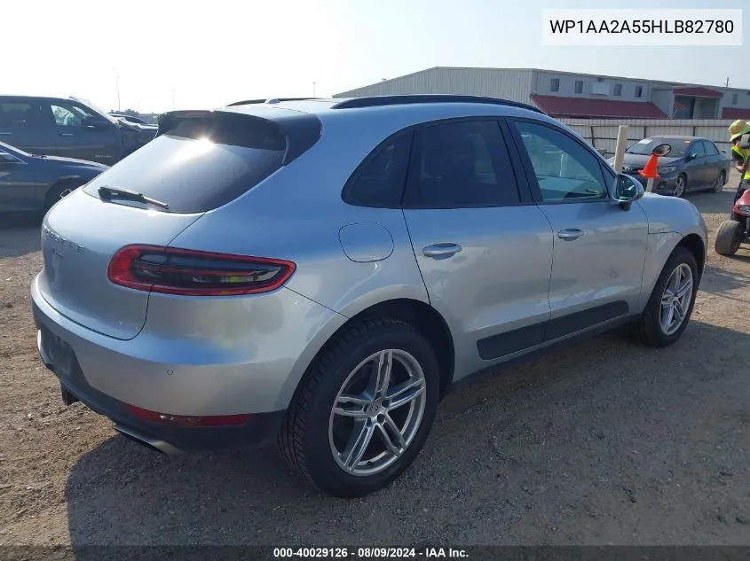 2017 Porsche Macan VIN: WP1AA2A55HLB82780 Lot: 40029126