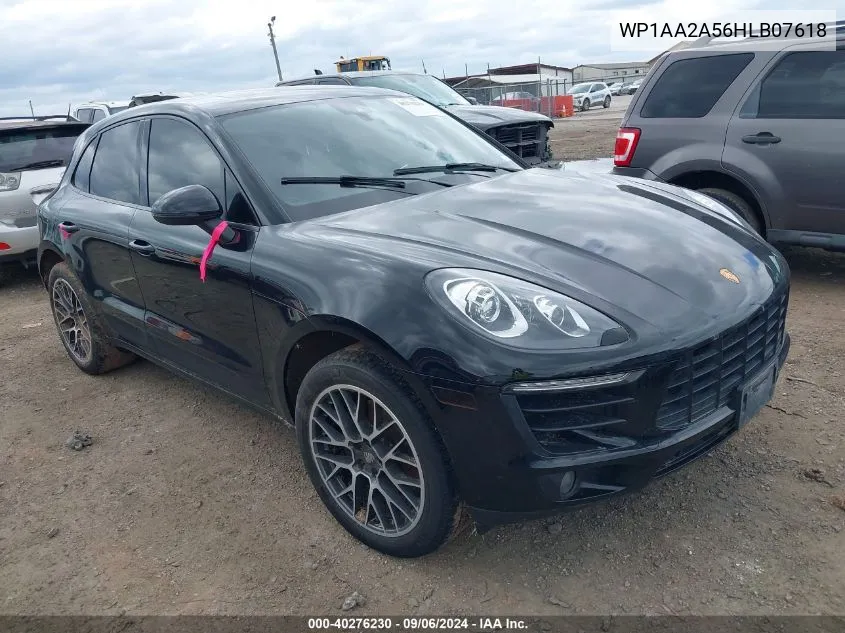 2017 Porsche Macan VIN: WP1AA2A56HLB07618 Lot: 40276230