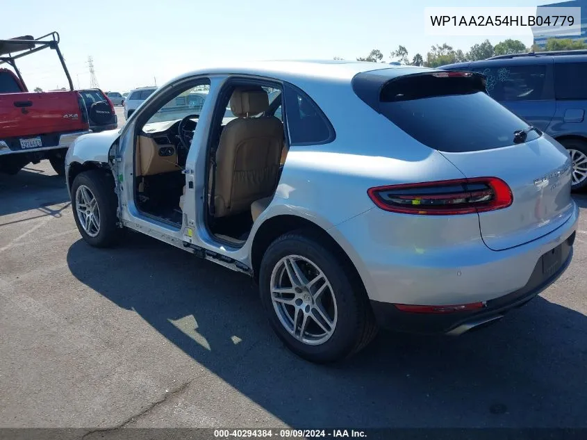 WP1AA2A54HLB04779 2017 Porsche Macan