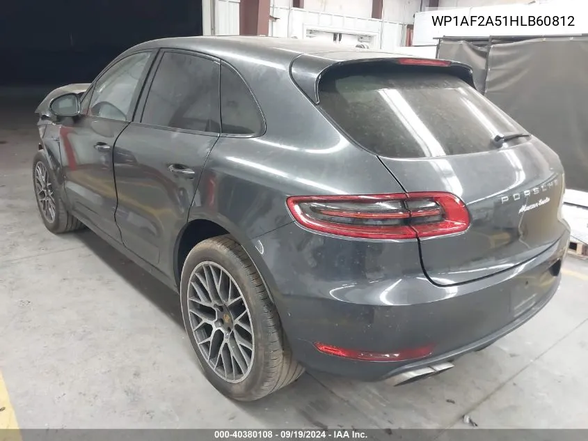 WP1AF2A51HLB60812 2017 Porsche Macan Turbo