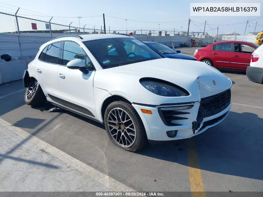 WP1AB2A58HLB16379 2017 Porsche Macan S