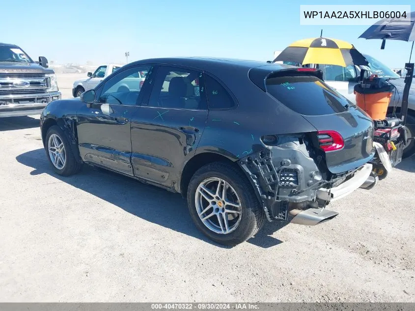 WP1AA2A5XHLB06004 2017 Porsche Macan