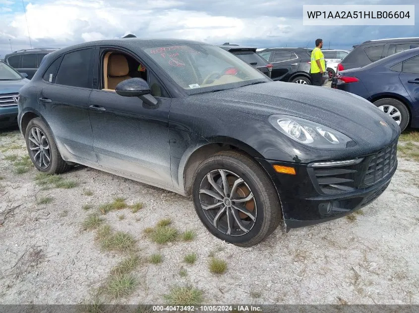 2017 Porsche Macan VIN: WP1AA2A51HLB06604 Lot: 40473492