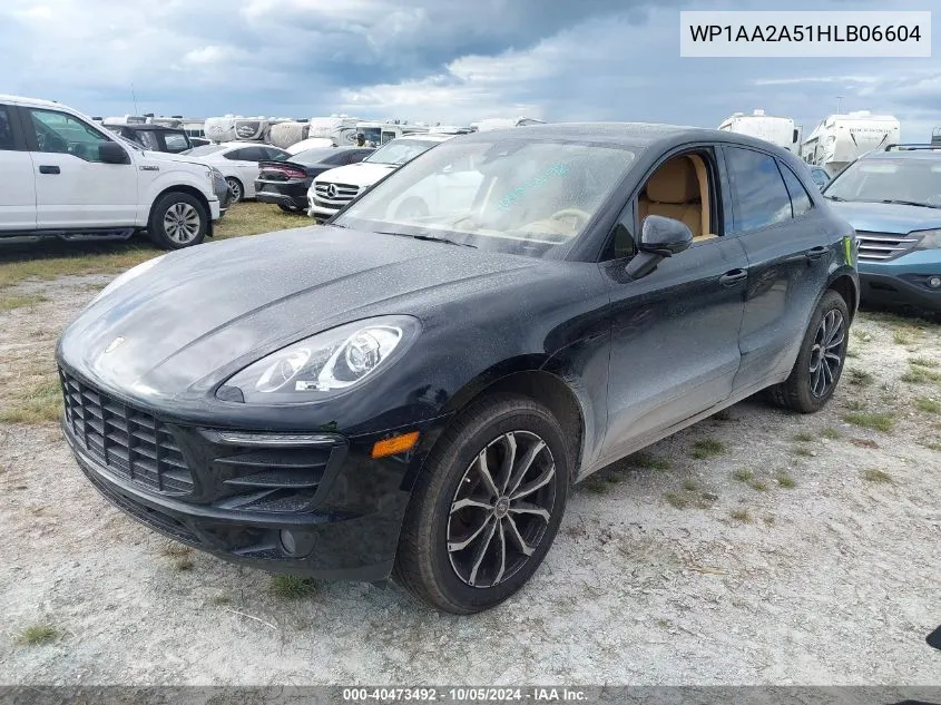 2017 Porsche Macan VIN: WP1AA2A51HLB06604 Lot: 40473492