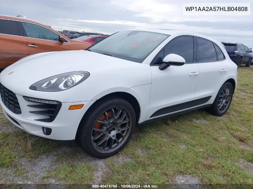 2017 Porsche Macan VIN: WP1AA2A57HLB04808 Lot: 40475760