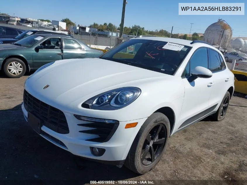 2017 Porsche Macan VIN: WP1AA2A56HLB83291 Lot: 40519552