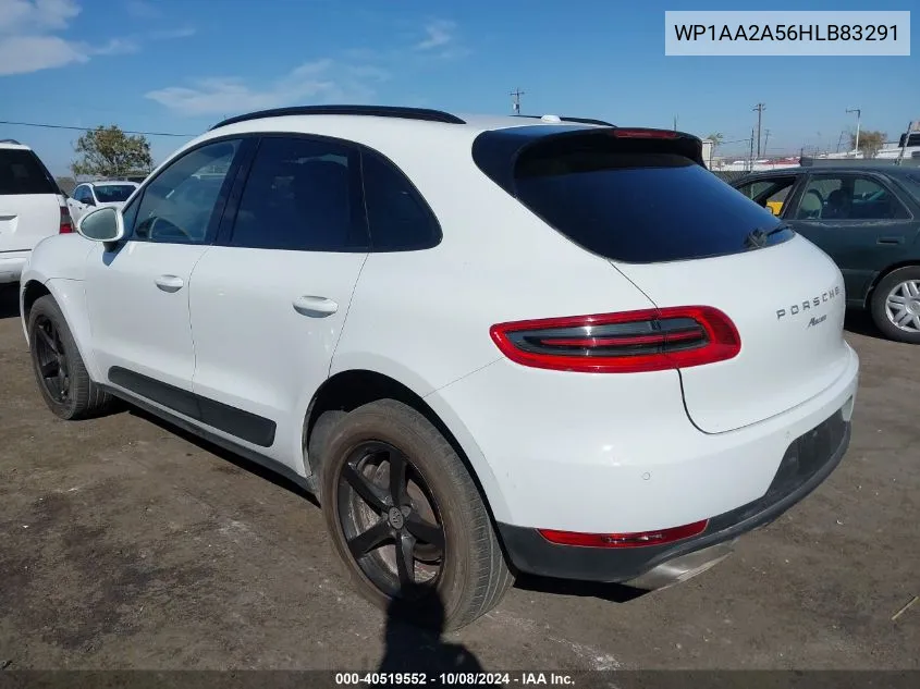 2017 Porsche Macan VIN: WP1AA2A56HLB83291 Lot: 40519552