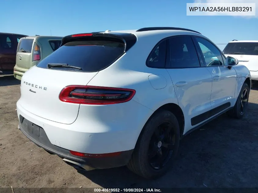 2017 Porsche Macan VIN: WP1AA2A56HLB83291 Lot: 40519552