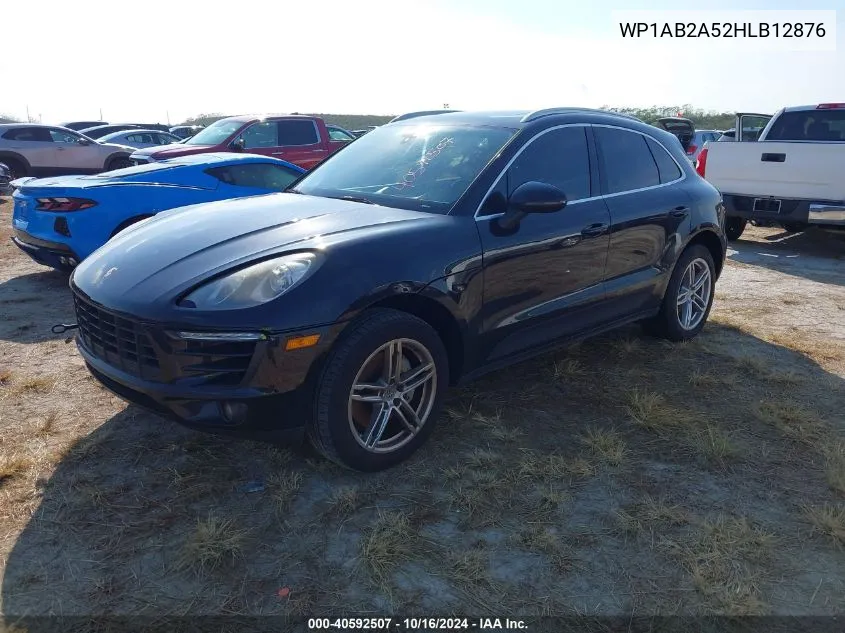 2017 Porsche Macan S VIN: WP1AB2A52HLB12876 Lot: 40592507