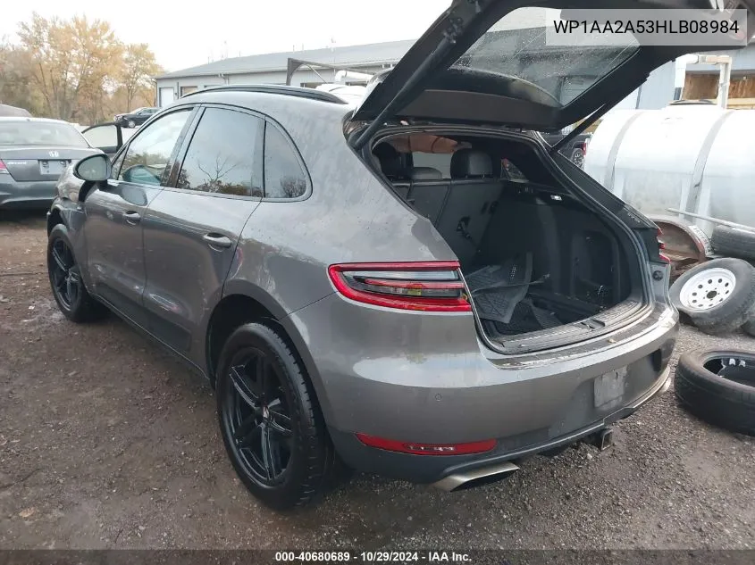 2017 Porsche Macan VIN: WP1AA2A53HLB08984 Lot: 40680689