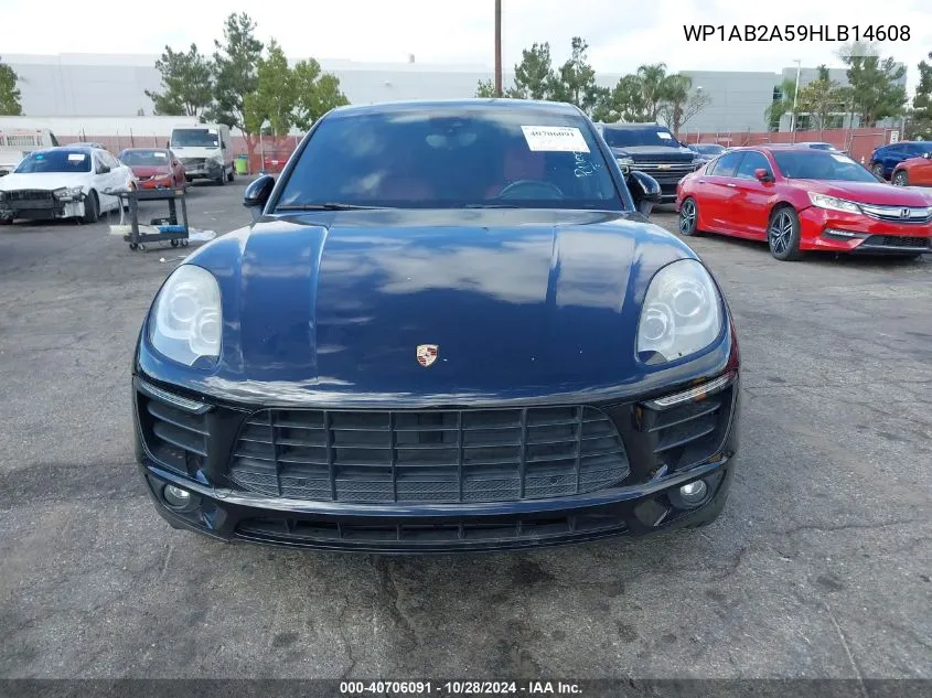 WP1AB2A59HLB14608 2017 Porsche Macan S