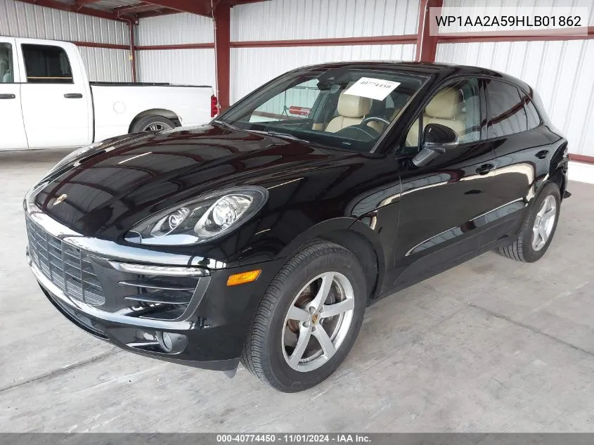 2017 Porsche Macan VIN: WP1AA2A59HLB01862 Lot: 40774450