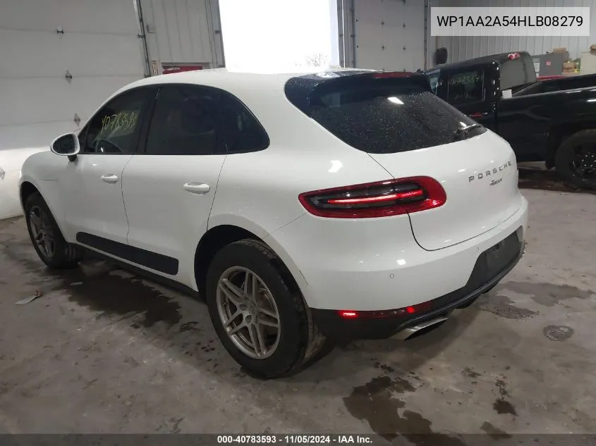 2017 Porsche Macan VIN: WP1AA2A54HLB08279 Lot: 40783593