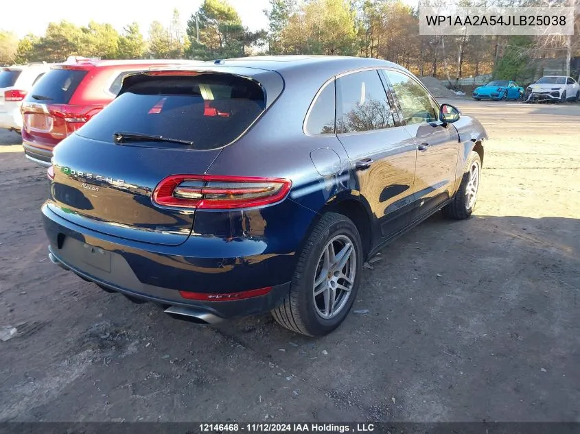 2018 Porsche Macan VIN: WP1AA2A54JLB25038 Lot: 12146468