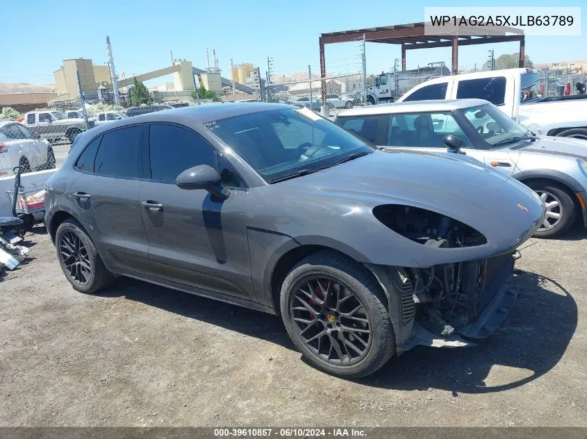 WP1AG2A5XJLB63789 2018 Porsche Macan Gts