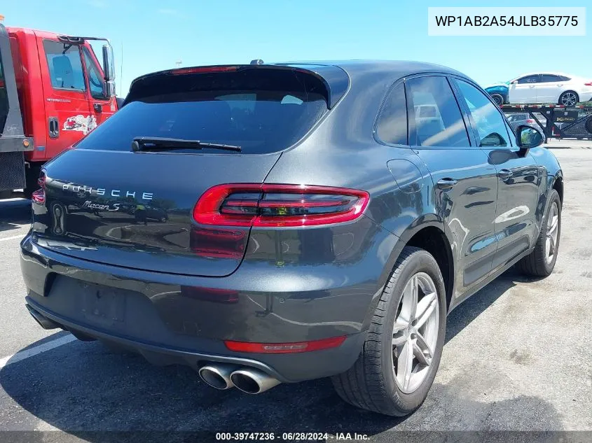 WP1AB2A54JLB35775 2018 Porsche Macan S