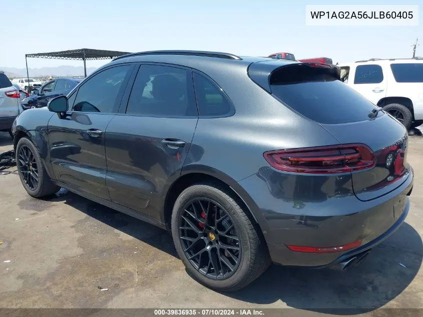 2018 Porsche Macan Gts VIN: WP1AG2A56JLB60405 Lot: 39836935