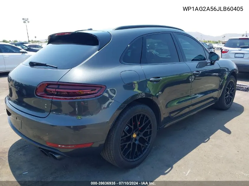 2018 Porsche Macan Gts VIN: WP1AG2A56JLB60405 Lot: 39836935