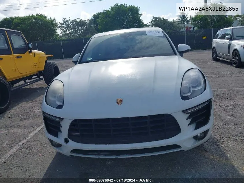 WP1AA2A5XJLB22855 2018 Porsche Macan Sport Edition