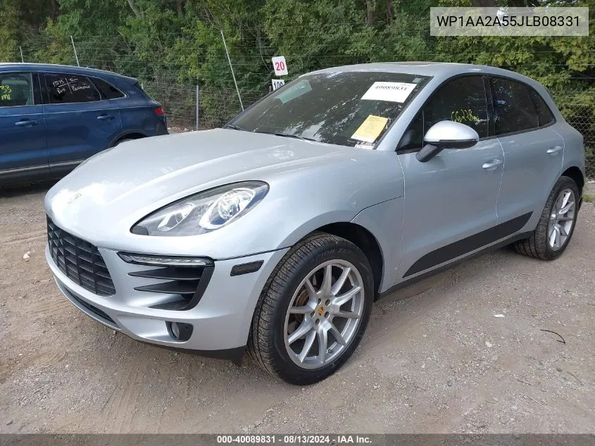 2018 Porsche Macan VIN: WP1AA2A55JLB08331 Lot: 40089831