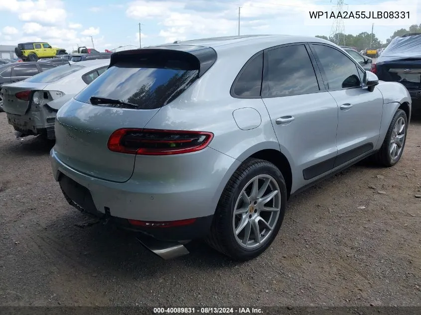 2018 Porsche Macan VIN: WP1AA2A55JLB08331 Lot: 40089831