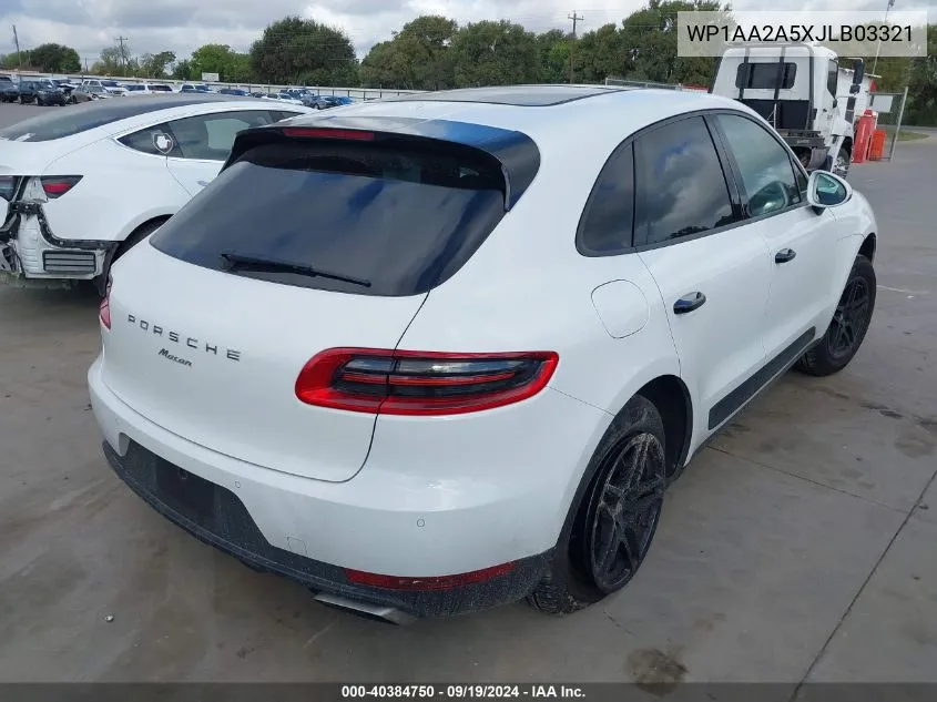 WP1AA2A5XJLB03321 2018 Porsche Macan