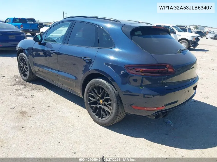 WP1AG2A53JLB63407 2018 Porsche Macan Gts