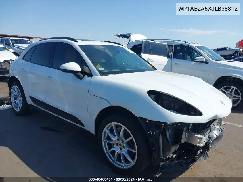 WP1AB2A5XJLB38812 2018 Porsche Macan S