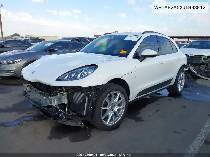 WP1AB2A5XJLB38812 2018 Porsche Macan S