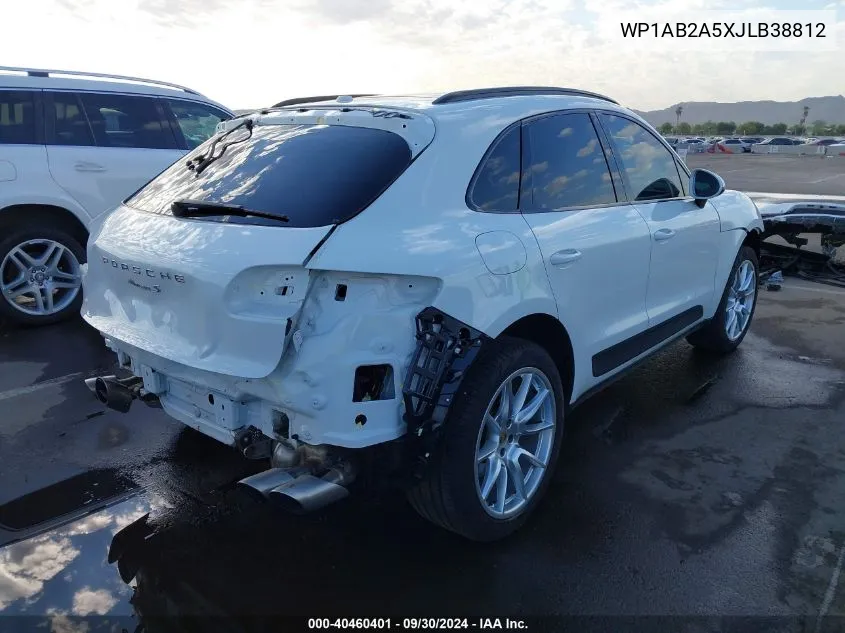 WP1AB2A5XJLB38812 2018 Porsche Macan S