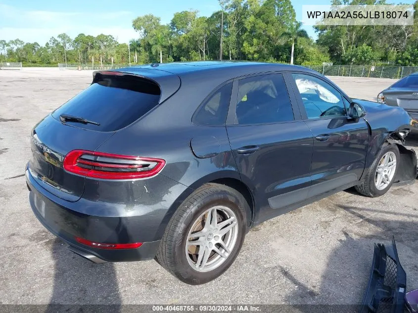 2018 Porsche Macan VIN: WP1AA2A56JLB18074 Lot: 40468755