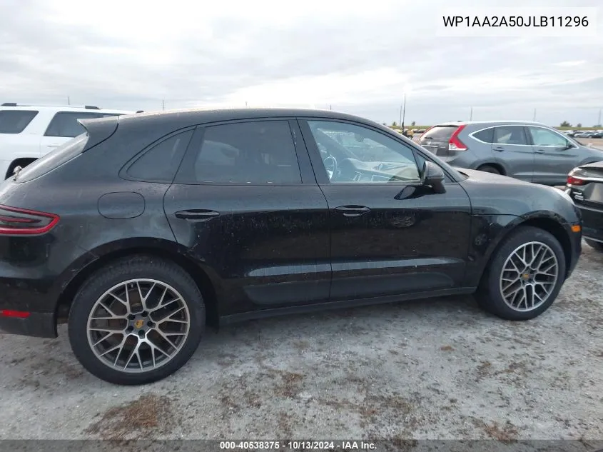 2018 Porsche Macan VIN: WP1AA2A50JLB11296 Lot: 40538375