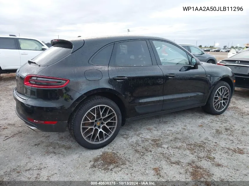 2018 Porsche Macan VIN: WP1AA2A50JLB11296 Lot: 40538375