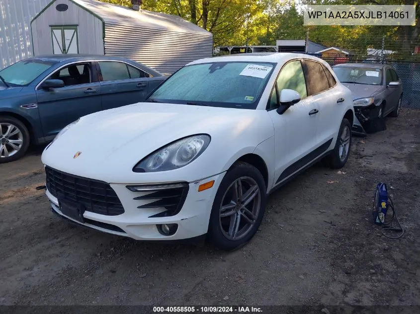 WP1AA2A5XJLB14061 2018 Porsche Macan