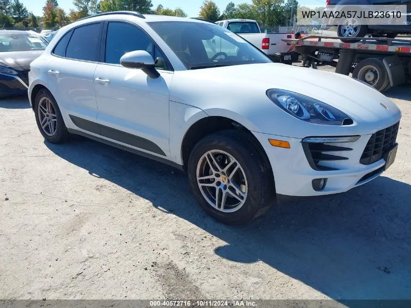 2018 Porsche Macan VIN: WP1AA2A57JLB23610 Lot: 40572716