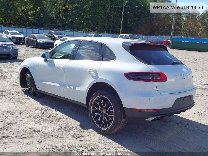 2018 Porsche Macan VIN: WP1AA2A59JLB20630 Lot: 40617954