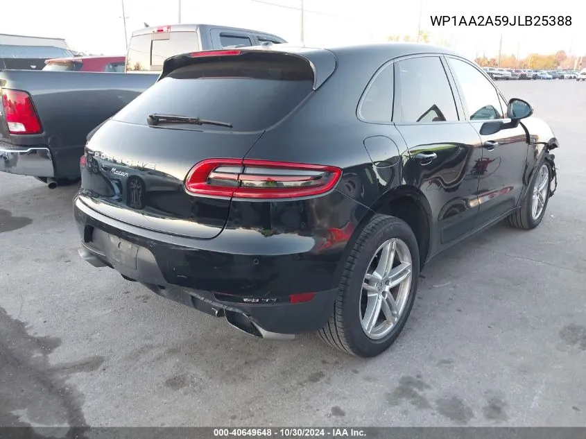 WP1AA2A59JLB25388 2018 Porsche Macan Sport Edition