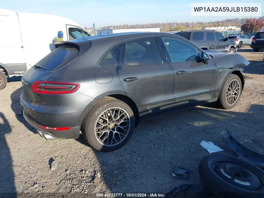 2018 Porsche Macan Sport Edition VIN: WP1AA2A59JLB15380 Lot: 40723777