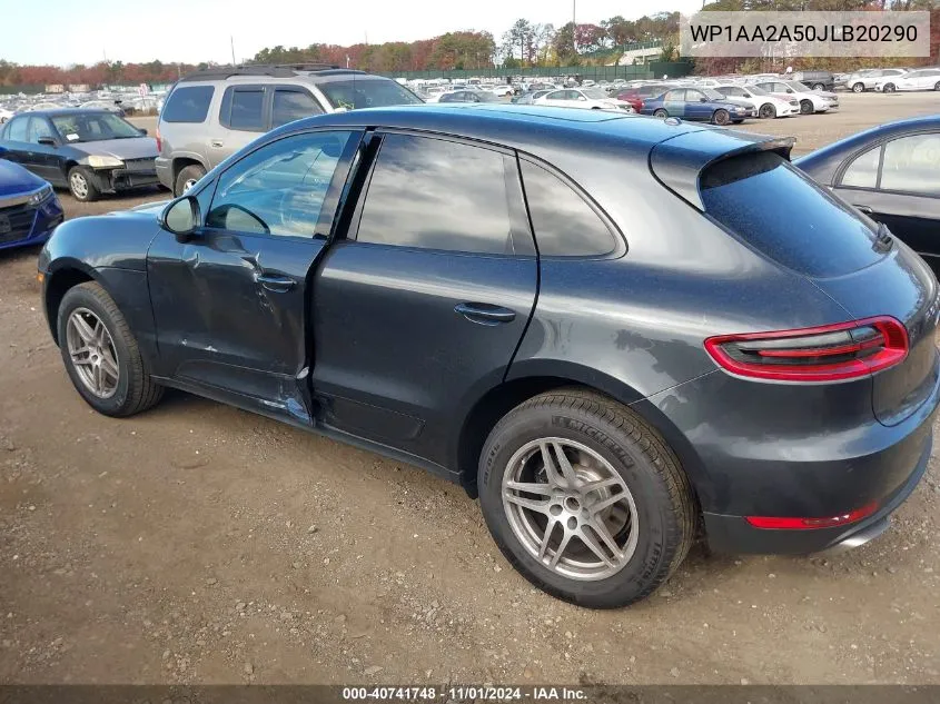 2018 Porsche Macan Sport Edition VIN: WP1AA2A50JLB20290 Lot: 40741748