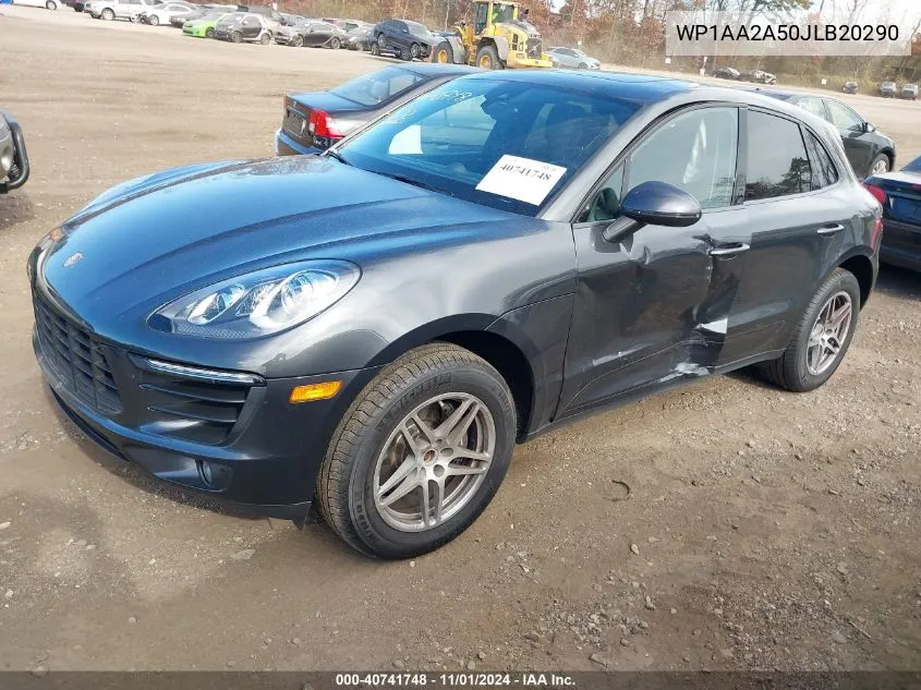 2018 Porsche Macan Sport Edition VIN: WP1AA2A50JLB20290 Lot: 40741748